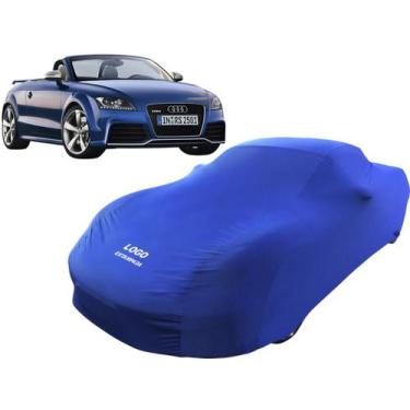 Imagem de Capa De Tecido Lycra Automotiva Audi Tt Roadster S-tronic - Mz, Azul