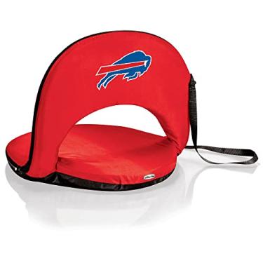 Imagem de Assento reclinável portátil NFL Buffalo Bills Oniva, vermelho