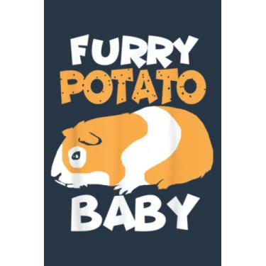 Imagem de Furry Potato Baby Fluffy Cavy Mom Cute Guinea Pig: Journal notebook, size 6 x 9 inches, 116 Pages