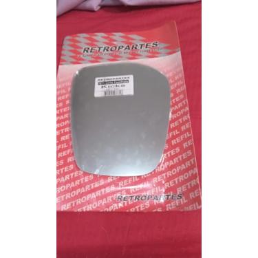 Imagem de Lente de Espelho Retrovisor, Compatível com Nissan Kicks 2016-2023, Lado Esquerdo, Sem Base