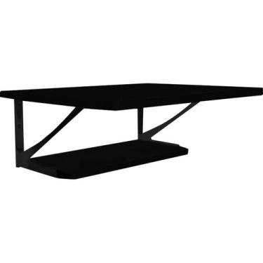 Imagem de Kit Prateleiras Decore Multivisão Preto - Multivisao