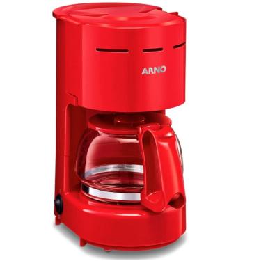 Imagem de Cafeteira Eletrica Arno 12 Xicaras 650W Luxx Red 127V