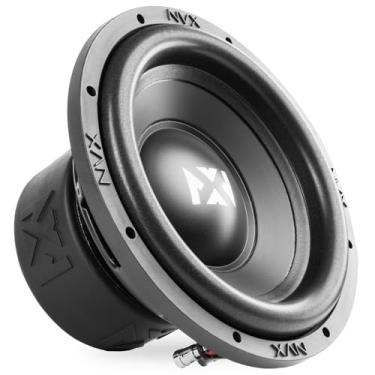 Imagem de NVX NSW102 versão 3 (NSW102v3) 1000W pico (500W RMS) N-Series v3 25.4 cm Dual 2-Ohm Subwoofer para carro