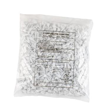 Imagem de Almencla Conector de Crimpagem de Extremidade Fechada Peças Núcleo de Nylon e Conectores de Fio de Nylon Kit de Terminais de Fio de Crimpagem, CE-1X