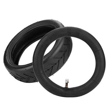Imagem de Vbestlife. Conjunto de Pneus Scooter de Pneu de Borracha com Roda Externa e Interna para Skate de Patinete Elétrico
