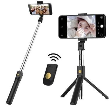 Imagem de Bastão Pau de Selfie c/ Tripé para  Celular com Controle - Thor