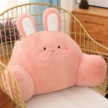 Imagem de Travesseiro de leitura para sentar na cama, descanso de cama com braços, escritório, carro, apoio lombar para crianças, adolescentes, meninos e meninas