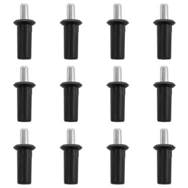 Imagem de Dsjnf Trava de reparo de porta de armário com amortecedor de substituição, pino de mola, trava de reparo de obturador, trava de reparo de mola, pino de rotação de porta de móveis, trava de mola de