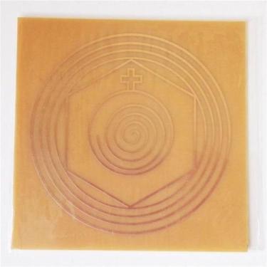 Imagem de Placa Grafico Desembaraçador Relacionamentos M 7x7cm - Radionica Radie