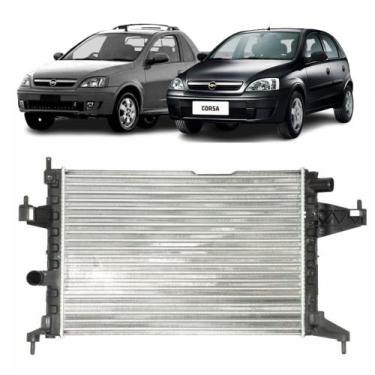 Imagem de Radiador Água de Motor Chevrolet Gm Corsa Montana 03 a 09 - IRB