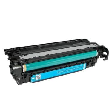 Imagem de Toner Compatível Ce251A 504A Ciano Cm3530 Cp3525Dn Cp3525 6K