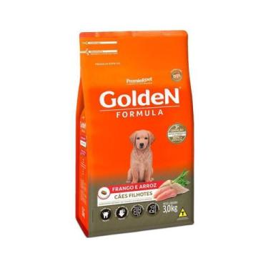 Imagem de Ração Golden Formula Filhotes Frango e Arroz -  3 Kg - Premier
