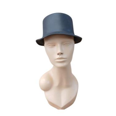 Imagem de Cartola Baixa Em E.V.A Adulto - Festas e Fantasias, Preto