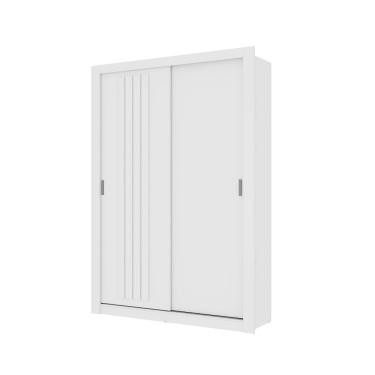 Imagem de Guarda Roupa Solteiro 2 Portas Darvi Carraro Branco