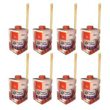 Imagem de Kit 8 Difusores Aromatizantes de Ambiente 250ml Tropical Aromas