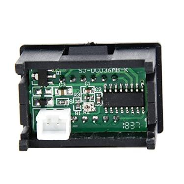 Imagem de 2,4-30V Voltímetro DC, Exibição de LED, Impermeável, Alta Precisão, Proteção Reversa, para Aplicações 5V, 9V, 12V, 24V (Fonte iluminada por backlit)