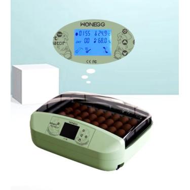 Imagem de Chocadeira 32 Ovos Com Roletes Temperatura E Umidade Digital - Woneg, 