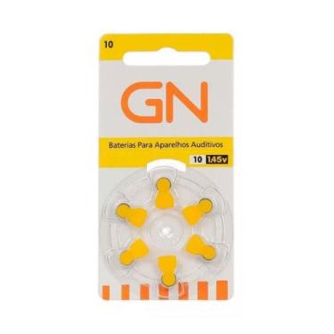 Imagem de Pilha para aparelho auditivo cartela avulsa GN 10 - GN Resound
