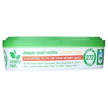 Imagem de Munchkin 272 Refil de balde de fraldas para berçário, 90 g