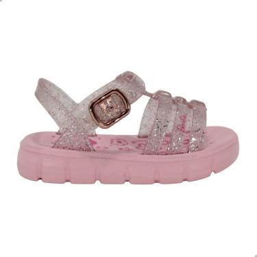 Imagem de Sandália Bebê Grendene Kids Barbie Land Rosa Glitter