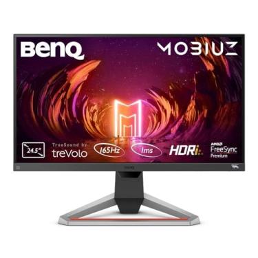 Imagem de Monitor Gamer BenQ Mobiuz EX2510S, 24.5", 1ms, IPS, 165Hz, sRGB, HDR10, FreeSync Premium, Eye Care, Som Integrado, Preto