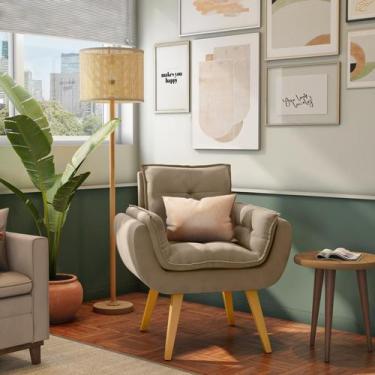 Imagem de Poltrona Lajes Bege - Mobly