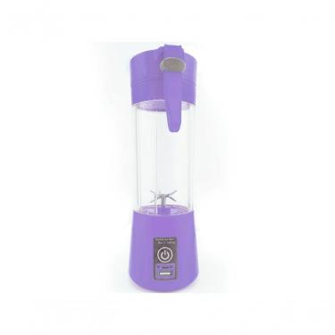 Imagem de Mini Liquidificador Portátil Usb 6 Lâminas - Roxo