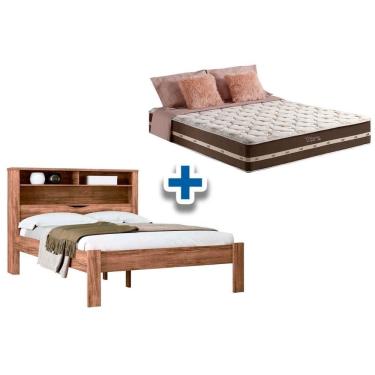 Imagem de Colchão Casal Classic + Cama Invicta Atacama