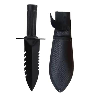 Imagem de Fenteer Espátula de jardinagem pequena mão pá antiderrapante lidar com ferramenta de jardim espátula de jardim para semeadura, agrícola, quintal, fazenda, com bolsa