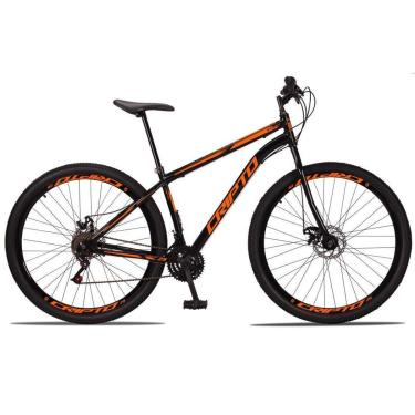 Imagem de Bicicleta Aro 29 Aço Carbono 21v Cripto Freios A Disco Garfo-Unissex
