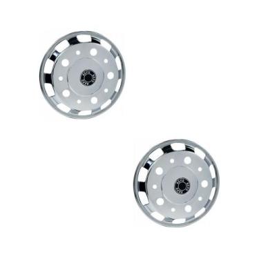 Imagem de Kit Calota Dianteira Mb Rodoar Speedline Aro 22,5 - Bepo