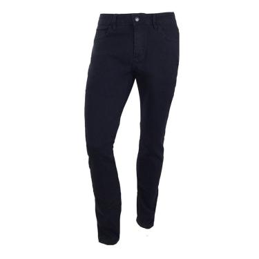 Imagem de Calça Masculina Lado Avesso Marcello Slim Preta - LH16310W-Masculino