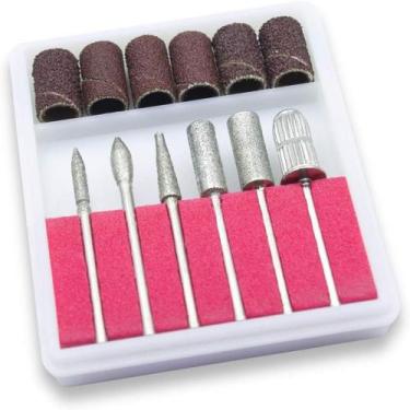 Imagem de Kit 6 Brocas E 6 Lixas Refil Lixadeira Elétrica Unhas Gel X1 - Magalu 