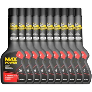 Imagem de Kit 10 Aditivos Combustível Max Power 200ml Bardahl ADITIVO MAX POWER