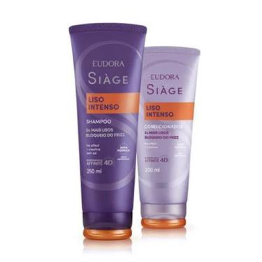 Imagem de Kit Siàge Liso Intenso Eudora Shampoo + Condicionador