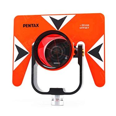 Imagem de XGeology Conjunto de prisma de inclinação única totalmente em metal serve para todas as estações totais de 0/-30 mm de deslocamento com bolsa macia