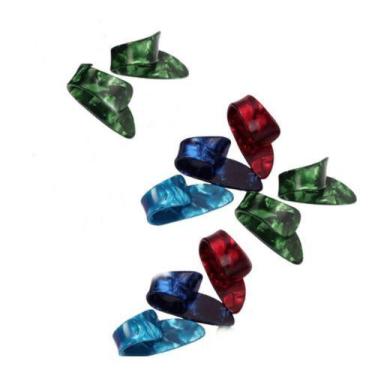 Imagem de Dedeiras Para Cordas Em Abs Royal Kl Kit 10 Peças