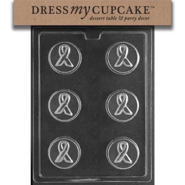 Imagem de Dress My Cupcake Molde de chocolate DMCM225, biscoito de fita de conscientização
