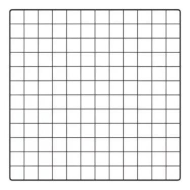 Imagem de Tela Aramada 60x60cm Mural Criativo Fotos Inspirações Mood Board Organ