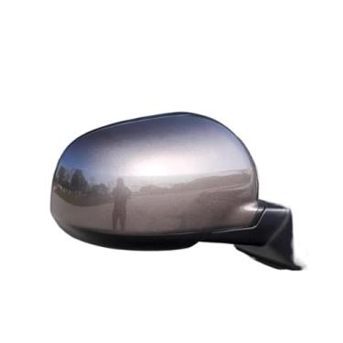 Imagem de Acessórios para carro Espelho retrovisor com tinta Lente reflexiva Shell Base Assembly 3 fios compatível com Mitsubishi ASX(3-wire brown right)