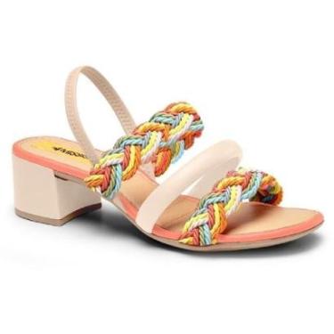 Imagem de Sandália Mississipi Salto Bloco Q7092-Feminino