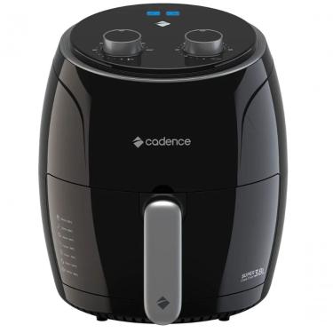 Imagem de Air Fryer Fritadeira Eletrica 3.8l Cadence 1300W Luxx Black 110V