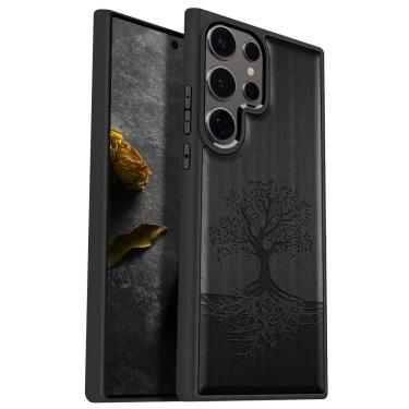 Imagem de Capa de telefone Carveit Wood para Samsung Galaxy S25 Ultra