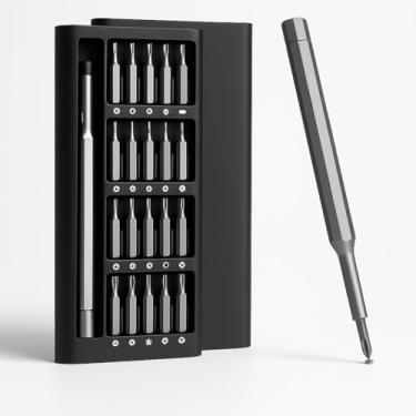 Imagem de Kit Chaves de Precisão Magnéticas 24 Peças | Ferramentas Versáteis para Eletrônicos, Óculos, Notebook, Celular e Reparos Delicados