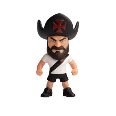 Imagem de Boneco Mascote de Futebol Almirante Vasco Licenciado Original