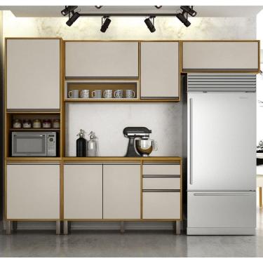 Imagem de Cozinha Modulada 4 Peças com Tampo Eduarda Plus CHF