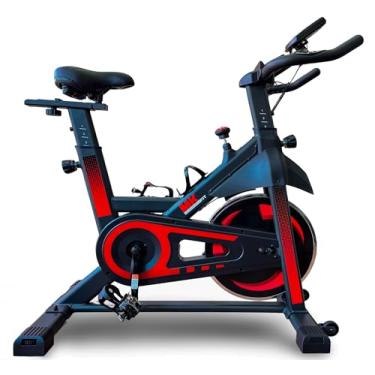 Imagem de Bicicleta Ergométrica Spinning MK FIT, Design Moderno, Roda de Inércia 10Kg, Silenciosa, Confortável,