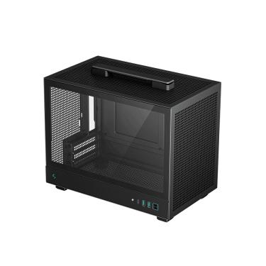 Imagem de Gabinete Gamer Deepcool CH160 Vidro Temperado Mini ITX Preto