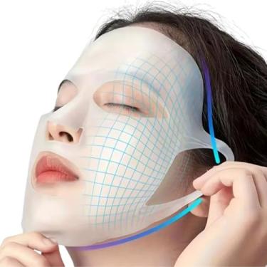 Imagem de Máscara Facial de Silicone Reutilizável - Hidratação Prolongada