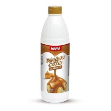 Imagem de Cobertura Para Sorvete 1,3kg Marvi - Escolha seu sabor, Caramelo